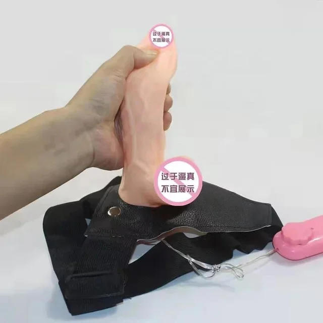 Big huge vibrator dildo penis female realistic bulk strap on dildo sex toy dildo vibrator for women thumbnail 2
