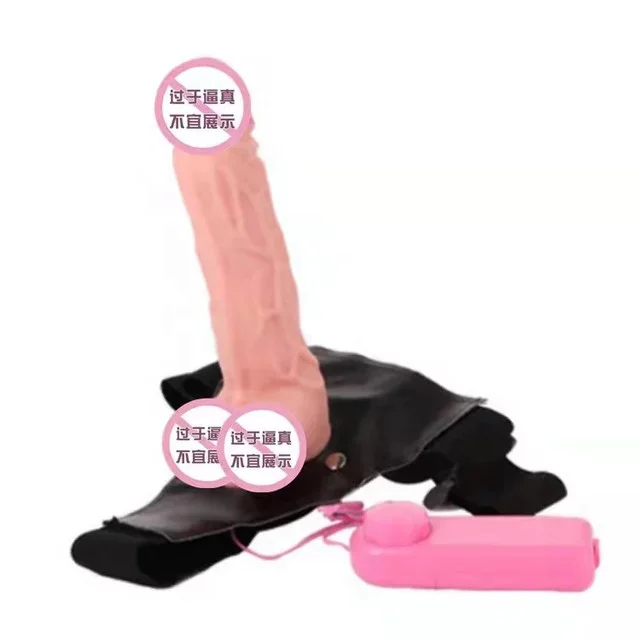 Big huge vibrator dildo penis female realistic bulk strap on dildo sex toy dildo vibrator for women thumbnail 3
