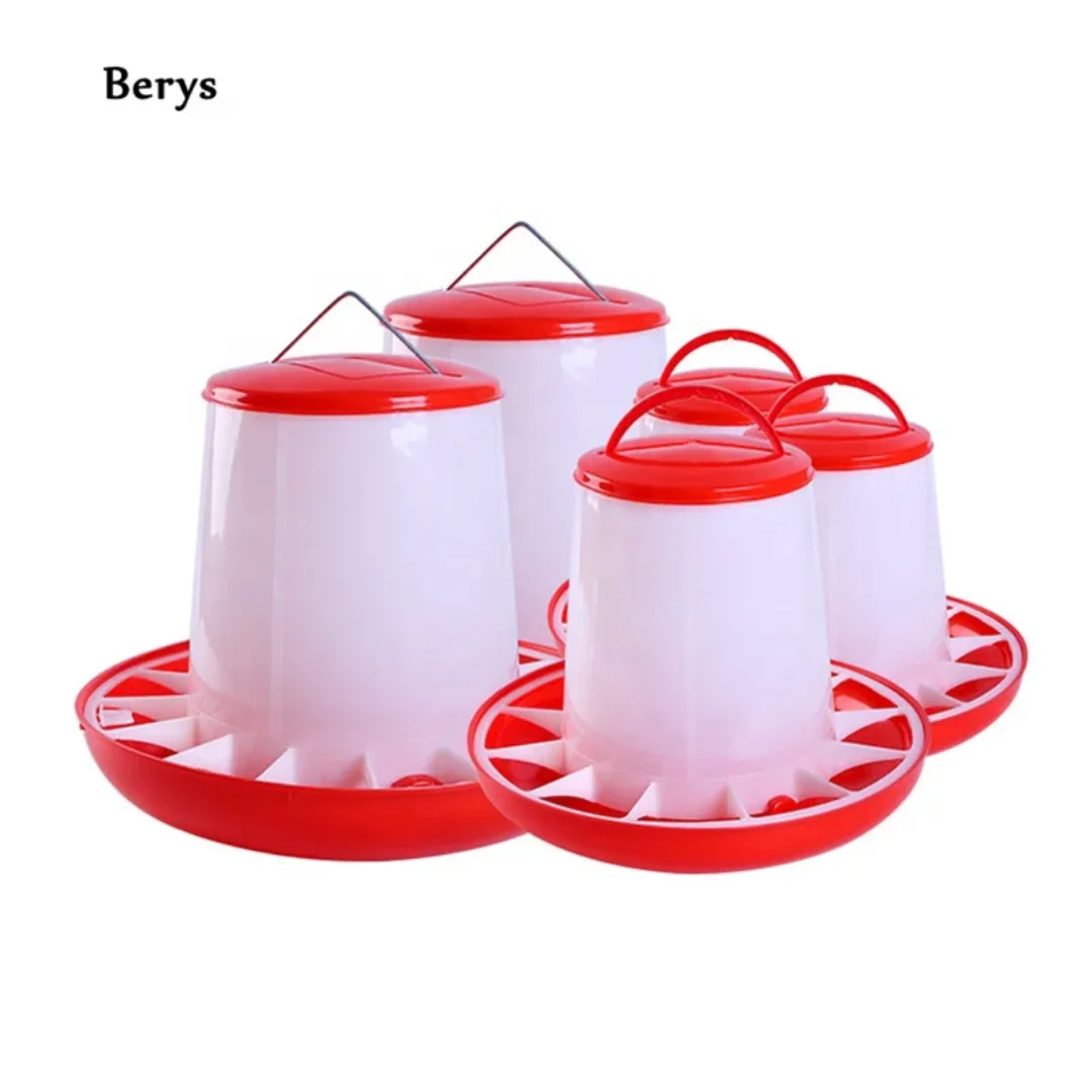 Top Selling Automatic 1.5kg Chicken Feeder and Drinker New Plastic Poultry Feeder Drink for Chicken thumbnail 4