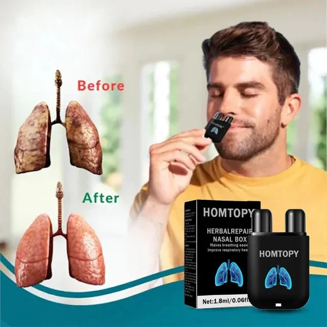 Liver Cleansing Nasal Inhaler Herbal Repair Nasal Box Quick Natural Long Lasting Nasal Inhalers S...