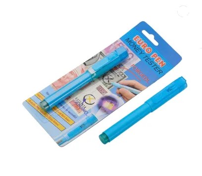 2 IN 1 Detector Pen with UV light Counterfeit Bank Note Tester Pen with colorful pen Money Recognizi thumbnail 4