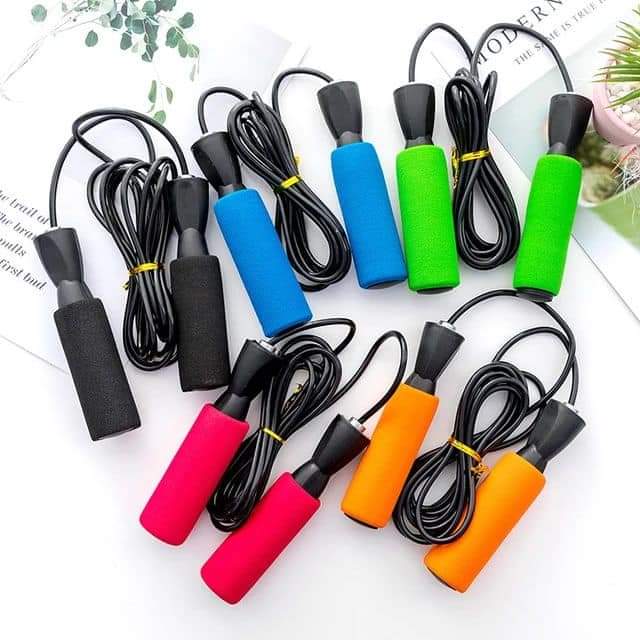 Fitness Exercise Boxing Gym Adjustable PVC Wire Skipping Rope Speed Jump Rope - Image 1
