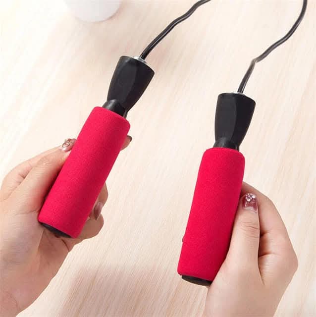 Fitness Exercise Boxing Gym Adjustable PVC Wire Skipping Rope Speed Jump Rope thumbnail 5