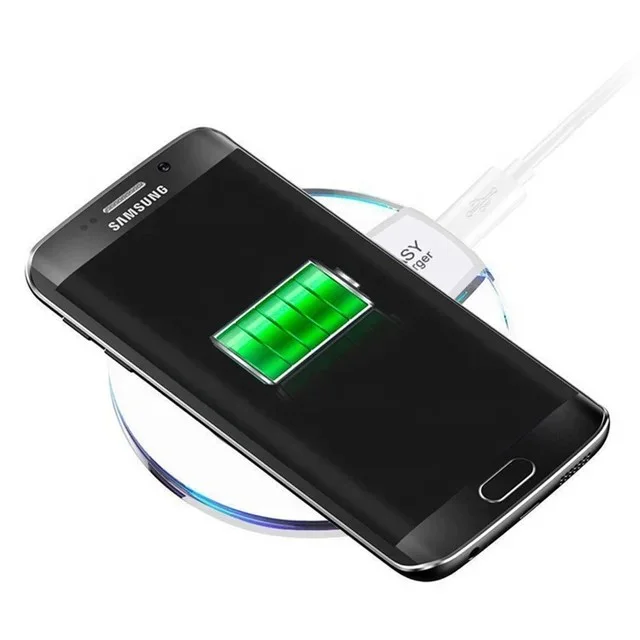 Hot Sale 5W Portable Wireless Phone Charger K9 Crystal Wireless Charge thumbnail 2