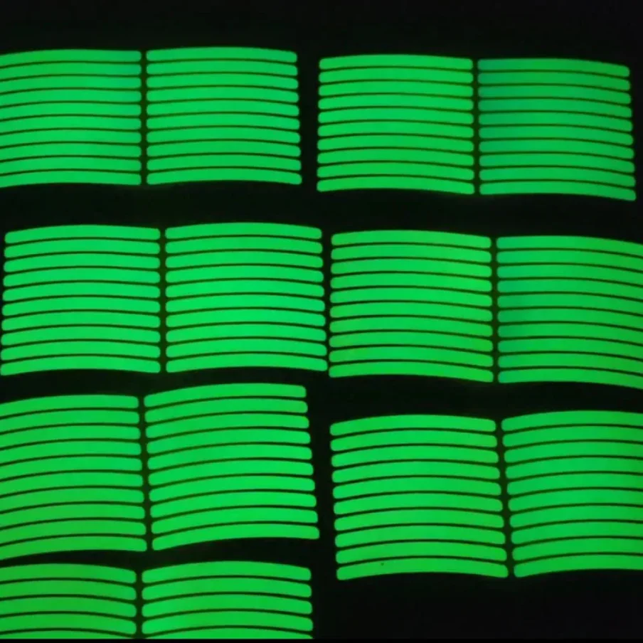 Night Driving High Visible Car Accessories Motorcycle Hub Rim Fashion Decorative Color Reflector Str thumbnail 17