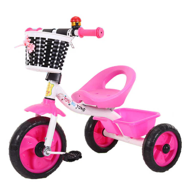 Children's Tricycle Bicycle Child Bicycle Baby Toy Car 1-3 Years Old Trolley Bikes.