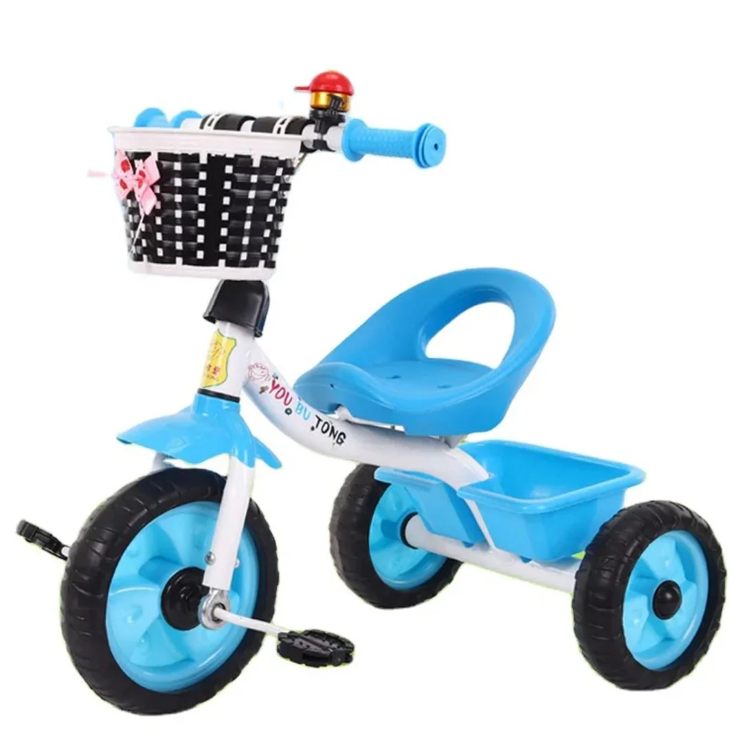 Children's Tricycle Bicycle Child Bicycle Baby Toy Car 1-3 Years Old Trolley Bikes. thumbnail 3
