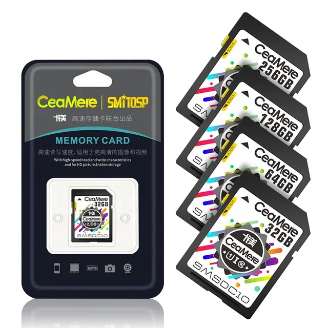 Ceamere Cheap Original Storage Card Memory Cards 32GB 64GB Cartao De Memoria Class 10 Memory thumbnail 2