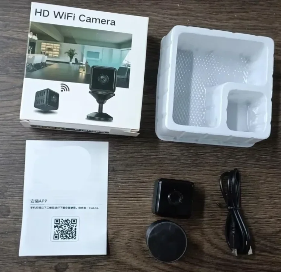 1080P HD Mini Camera WiFi Mobile Phone Cheap Price Remote Monitoring Wireless Home Security Camcorde thumbnail 7