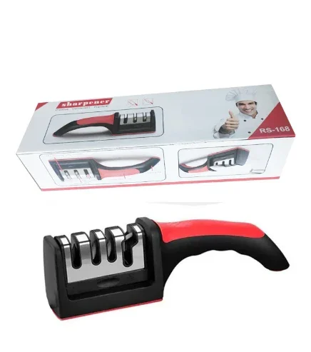 Multifunctional Four-stage Household Knife Sharpener Creative Manual Fast Sharpening Knife Scissors