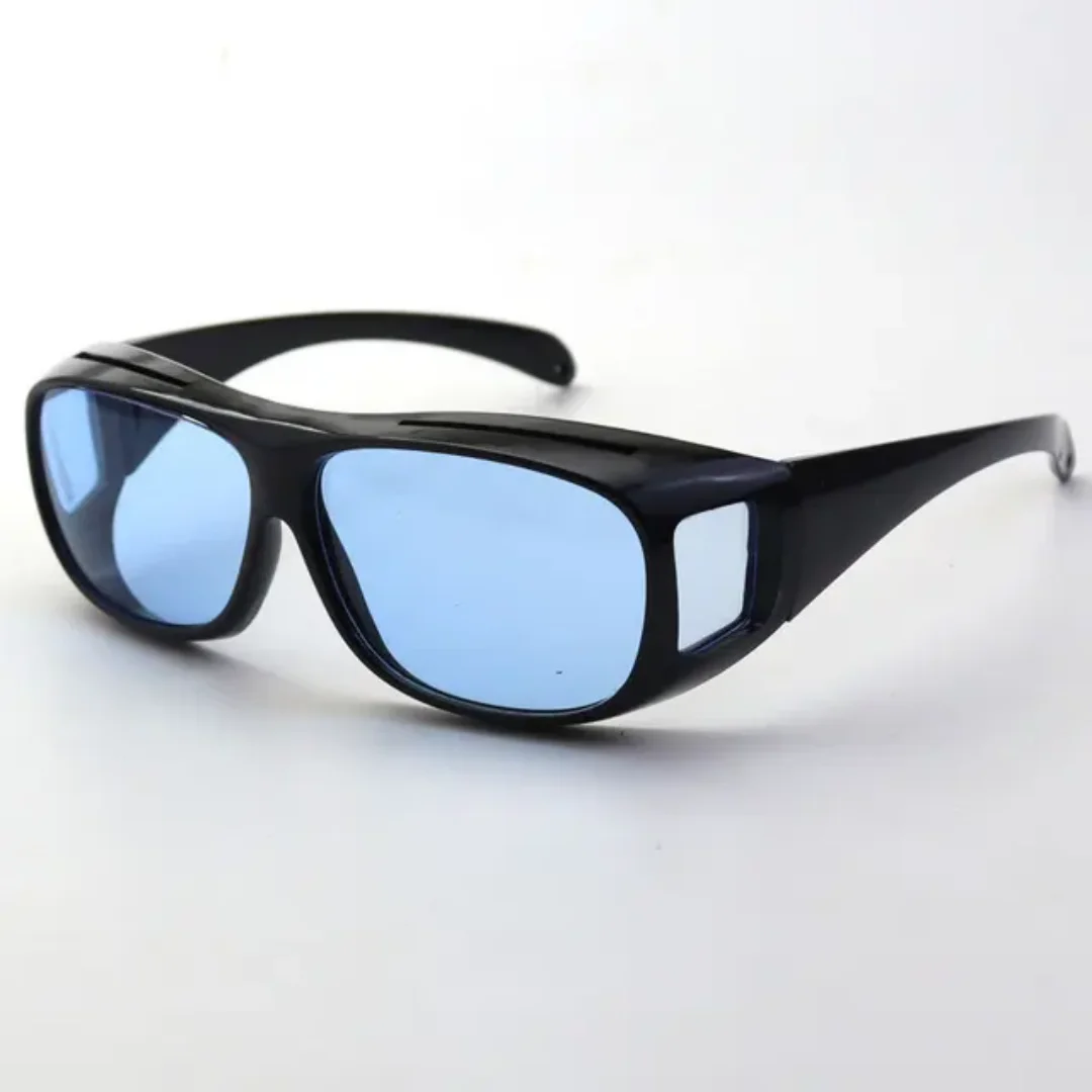 New Protection Sunglasses Durable Anti Glare Car Night Vision Driving Glasses with Yellow Lens thumbnail 3