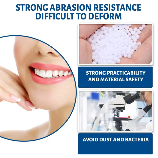 Strong Reusable Temporary Tooth Repair Cosmetic Denture Modification Gap Filling Dental Glue Thermal thumbnail 5