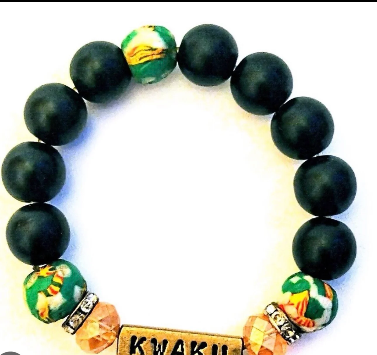 CUSTOMIZE HANDMADE GHANA BEAD thumbnail 3