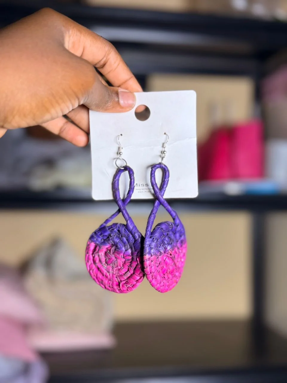 Rafia Earing thumbnail 2