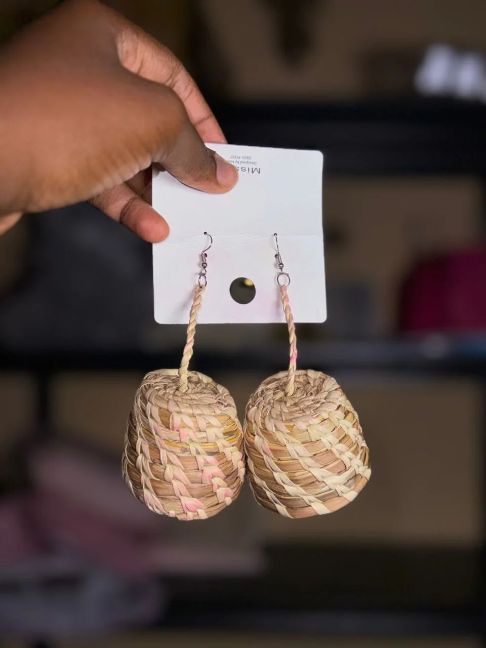 Rafia earrings - Image 1