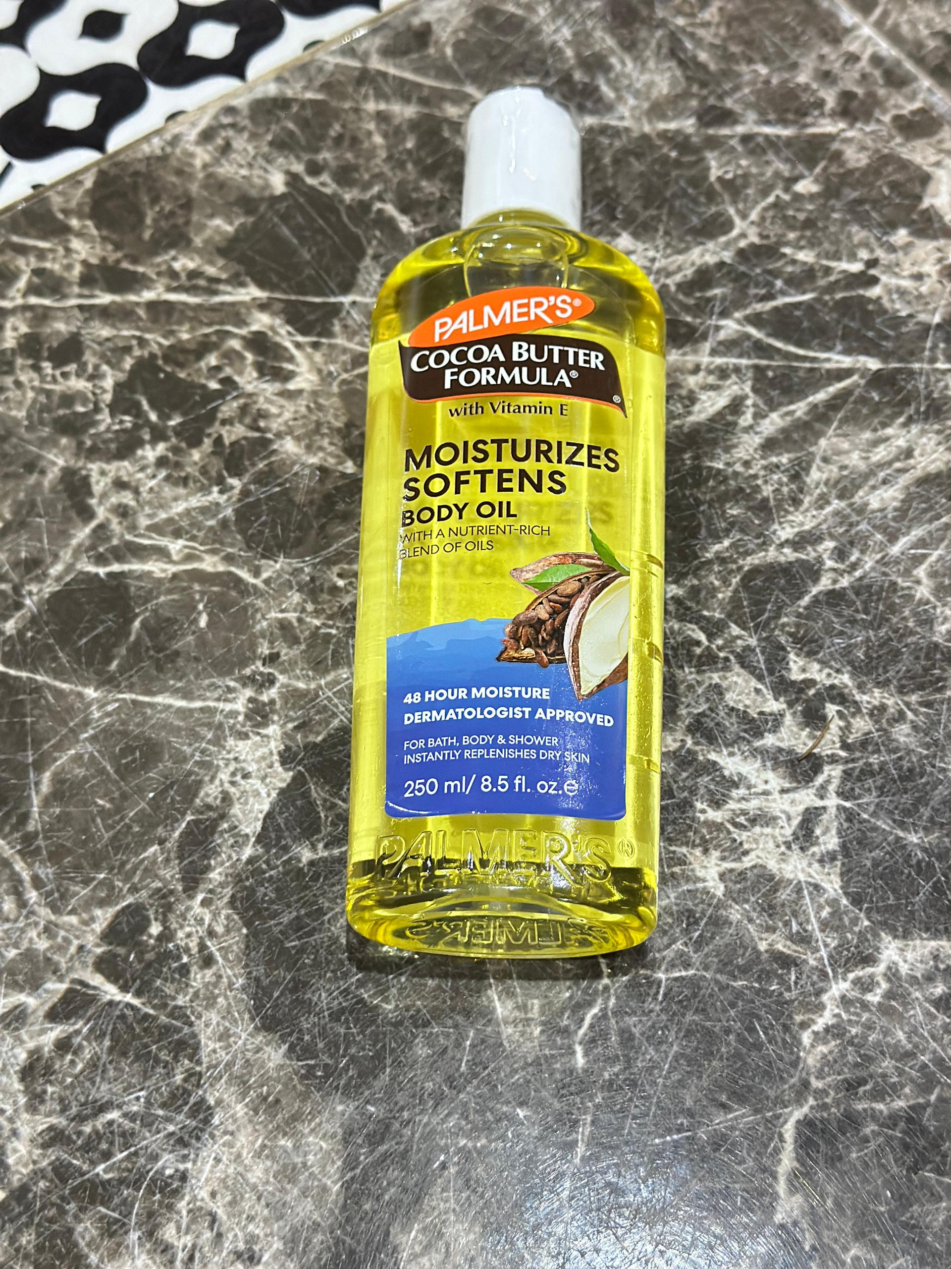 Palmers cocoa butter formula moisturizing body oil